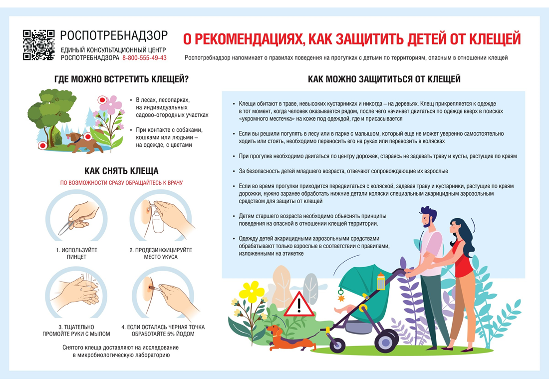 Как защитить детей от клещей!.