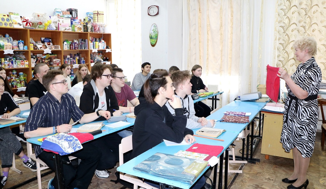 Верховажские школьники получают «Первую профессию».