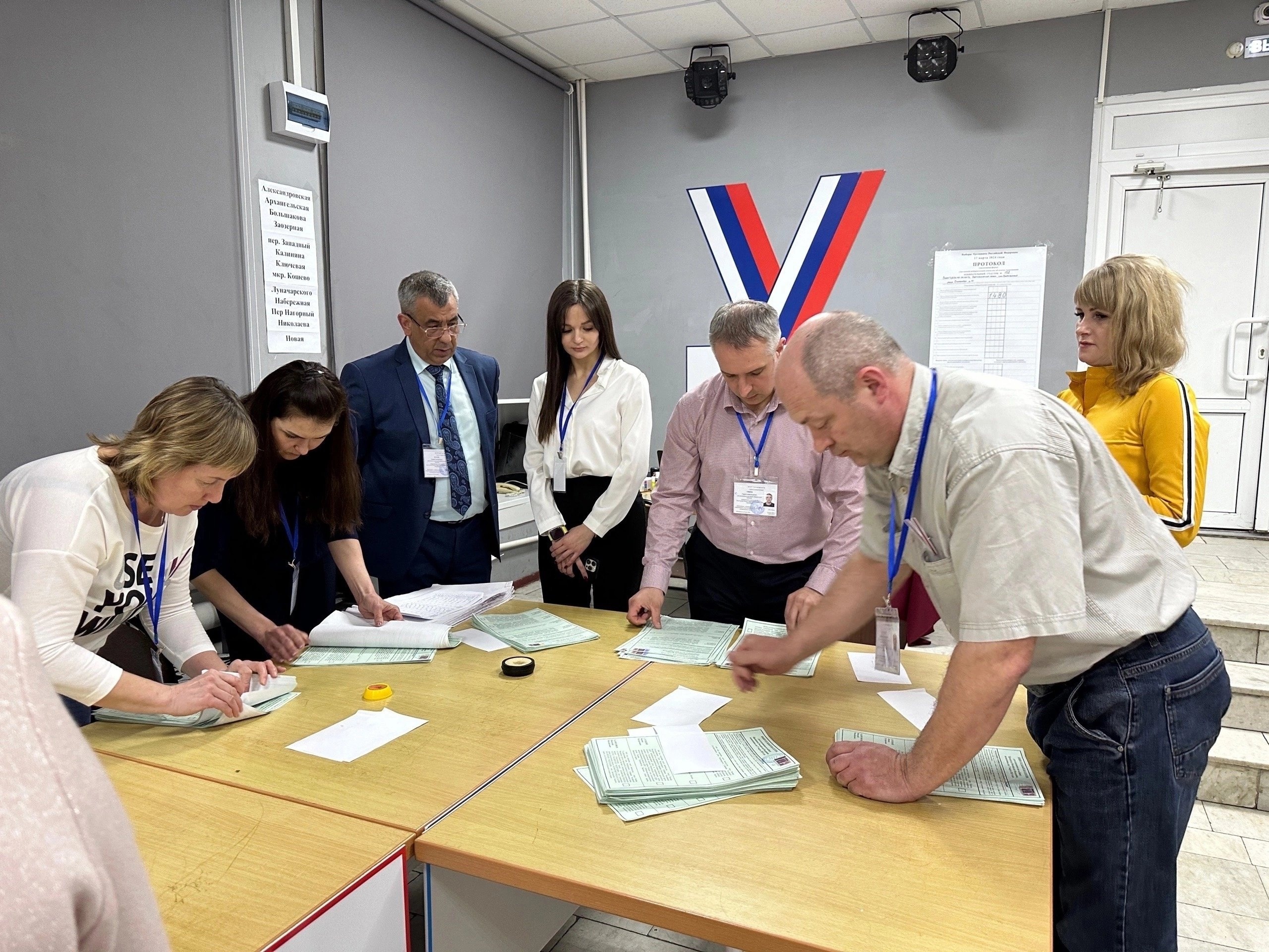 В Верховажском округе завершилось трехдневное голосование по выбору президента РФ.