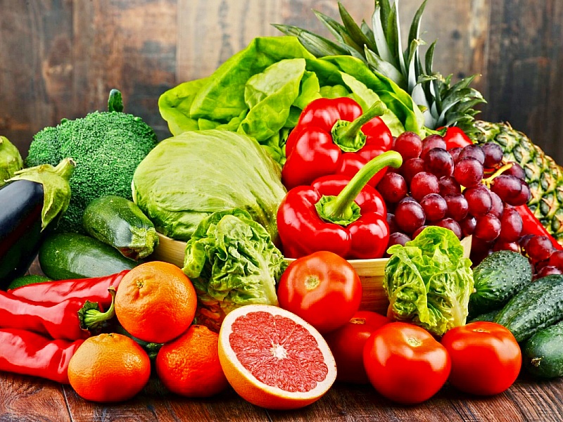 Рекомендации по выбору фруктов и овощей.