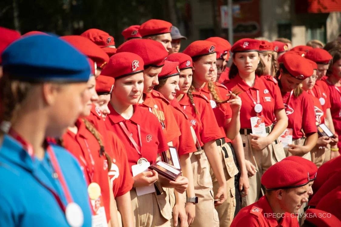 Восьмой ежегодный слет юнармейских отрядов состоялся на Вологодчине..