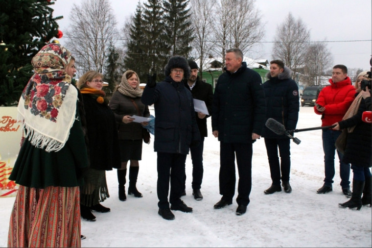 Визит Губернатора Вологодской области в Верховажский округ.