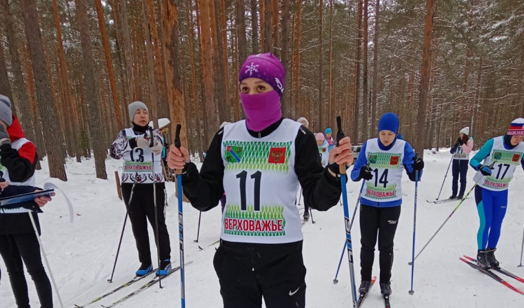 Спартакиада по лыжным гонкам среди сельских территорий..