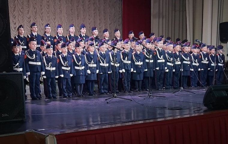 Смотр песни и строя среди кадетских классов Верховажской средней школы им. Я.Я. Кремлева.. Смотр песни и строя среди кадетских классов Верховажской средней школы им. Я.Я. Кремлева..