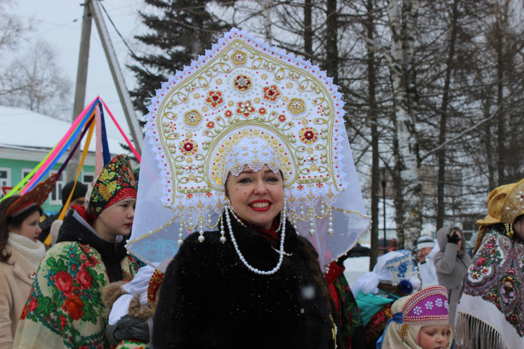 Масленица в Верховажье.