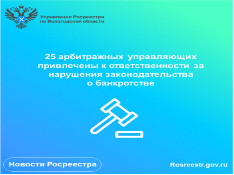 Двадцать пять арбитражных управляющих наказаны за нарушения законодательства о банкротстве. Двадцать пять арбитражных управляющих наказаны за нарушения законодательства о банкротстве.