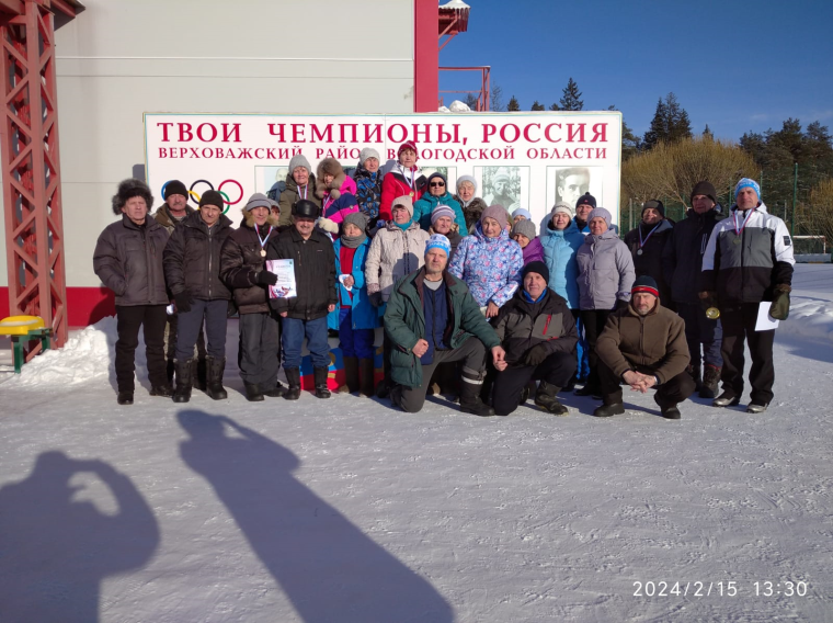 Спартакиада Верховажского округа среди ветеранов (пенсионеров) в дисциплине лыжные гонки. Спартакиада Верховажского округа среди ветеранов (пенсионеров) в дисциплине лыжные гонки.