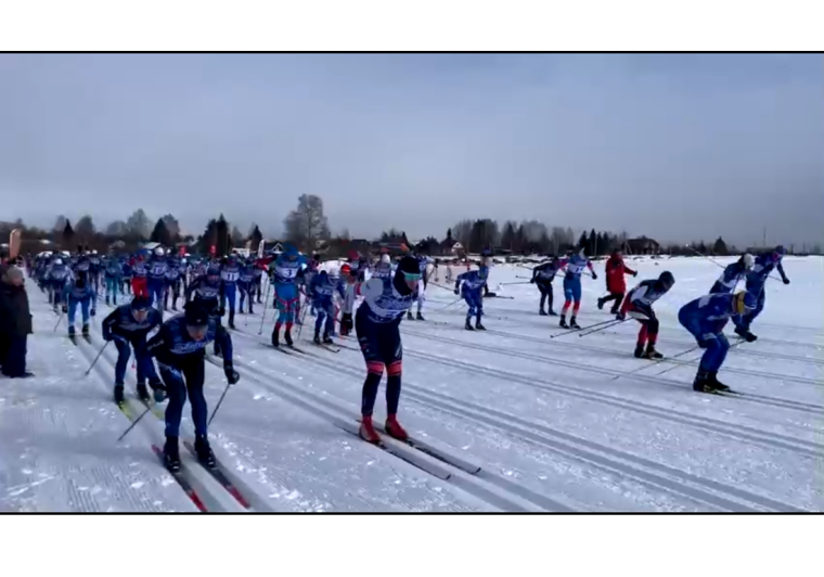 Команда Верховажского округа участвовала в лыжной гонке Кирики_классика.