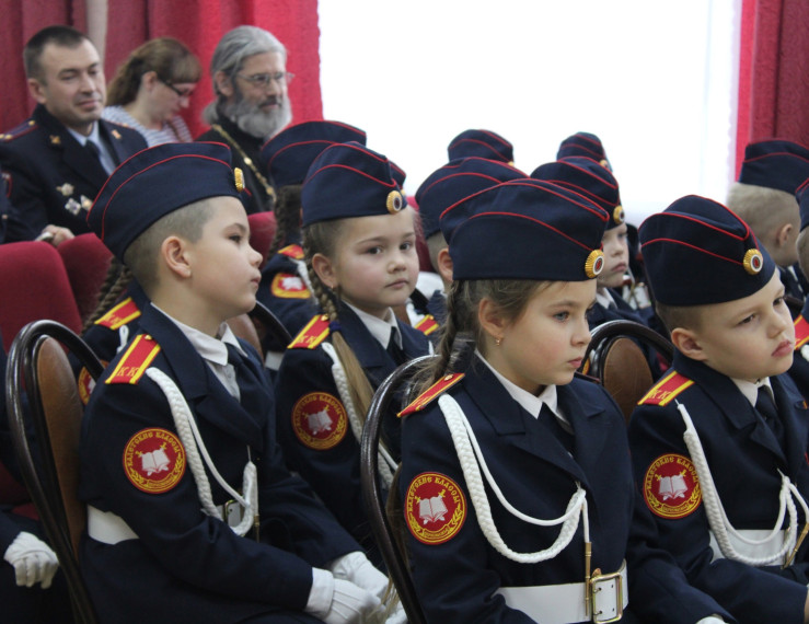 Сегодня в Верховажской средней школе им. Я.Я. Кремлева состоялась торжественная церемония вступления в кадеты..