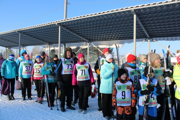 В Верховажском муниципальном округе прошли традиционные соревнований Всероссийской массовой лыжной гонки «Лыжня России– 2024».