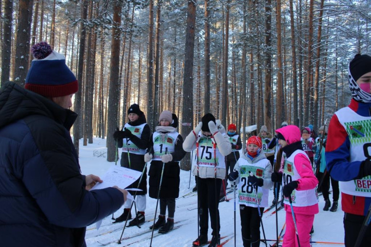 В Верховажском муниципальном округе прошли традиционные соревнований Всероссийской массовой лыжной гонки «Лыжня России– 2024».