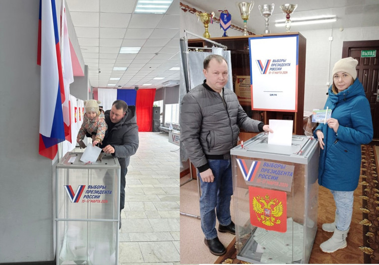 В Верховажском округе продолжается голосование на выборах президента Российской Федерации.
