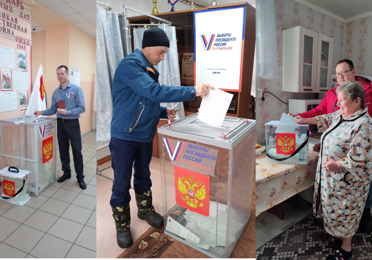 В Верховажском округе продолжается голосование на выборах президента Российской Федерации.